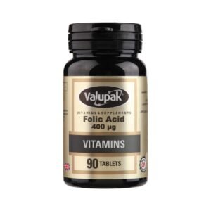 Valupak Folic Acid 400Mg 90 Tablets