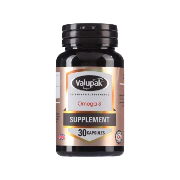 Valupak Omega 3 Fish Oil 30 Capsules