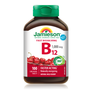 Jamieson Vitamin B12 1000mcg Sublingual 100 Tablets