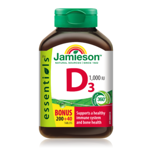 Jamieson Vitamin D3 1000 IU 240 Tablets