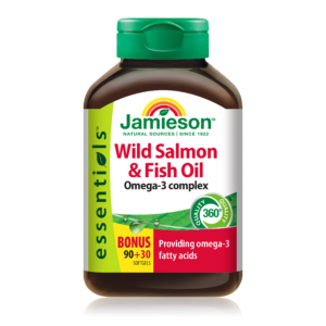 Jamieson Wild Salmon & Fish Oil 120 Softgels