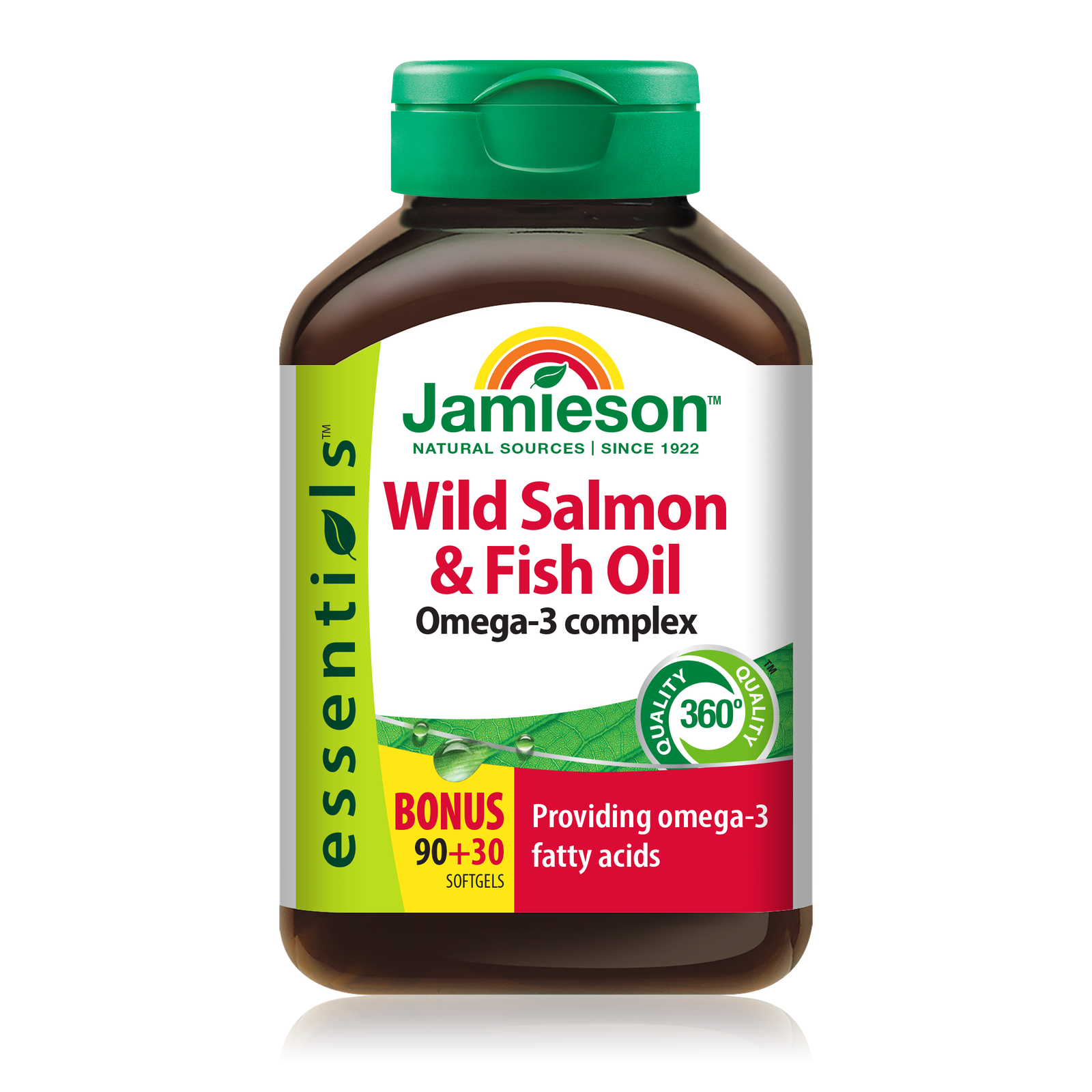 Jamieson Wild Salmon & Fish Oil 120 Softgels