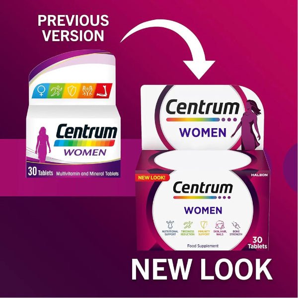 Centrum Women Multivitamin 30 Tablets