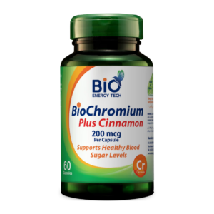 BioEnergyTech Chromium Plus Cinnamon 60 Capsules
