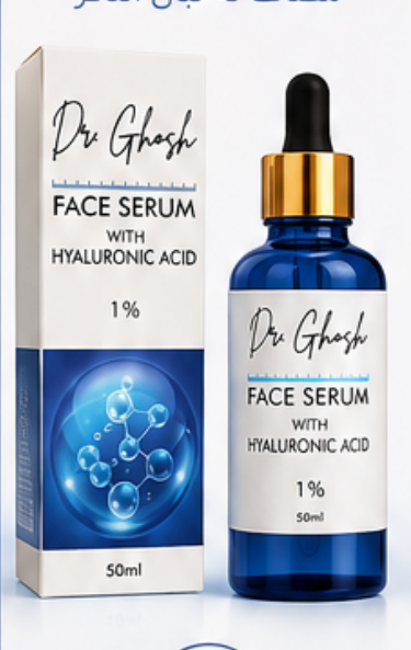 Dr. Ghosh سيروم حمض الهيالورونيك 1% 50 مل