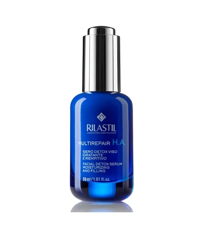 Rilastil Multirepair H.A. Facial Detox Serum 30 ml | ريلاستيل سيروم مولتي ريبير للوجه