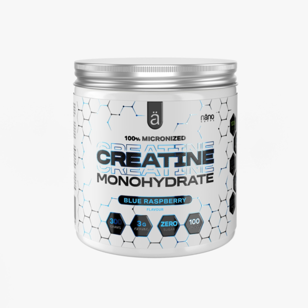 nano creatine blue raspberry 300g
