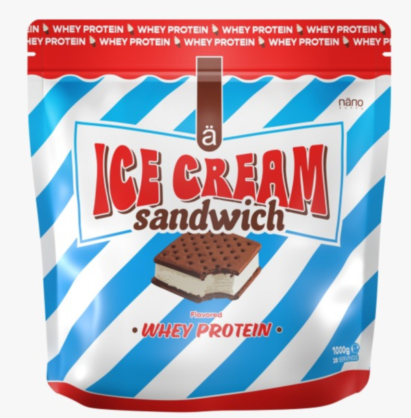 nano whey ice cream sandwich 1000g