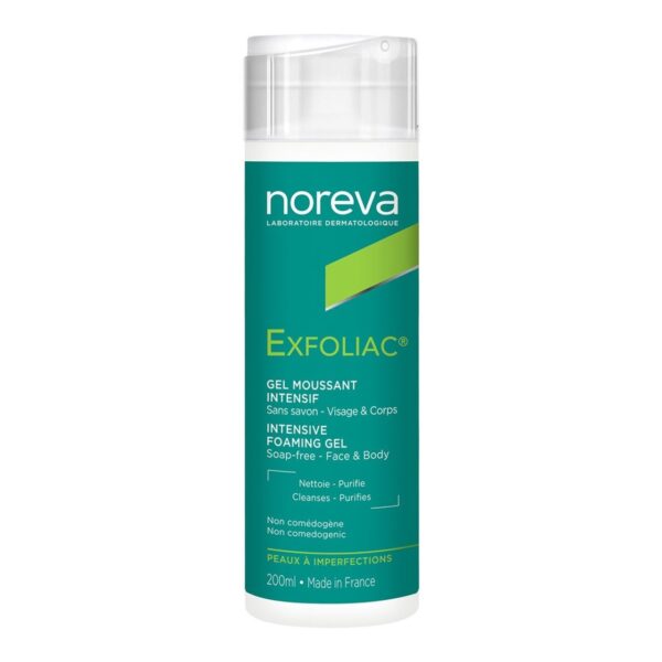 Noreva Exfoliac Foaming Gel 200ml