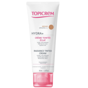 Topicrem Hydra+ Radiance Tinted Cream Medium SPF40 40ml