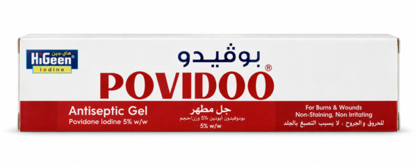 Povidoo Antiseptic Gel 5% 30 g – بوفيدو جل