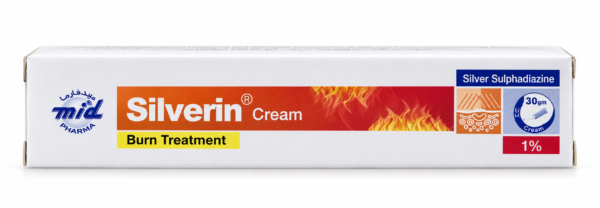 Silverin Cream 1% 30 g – سيلفرين كريم
