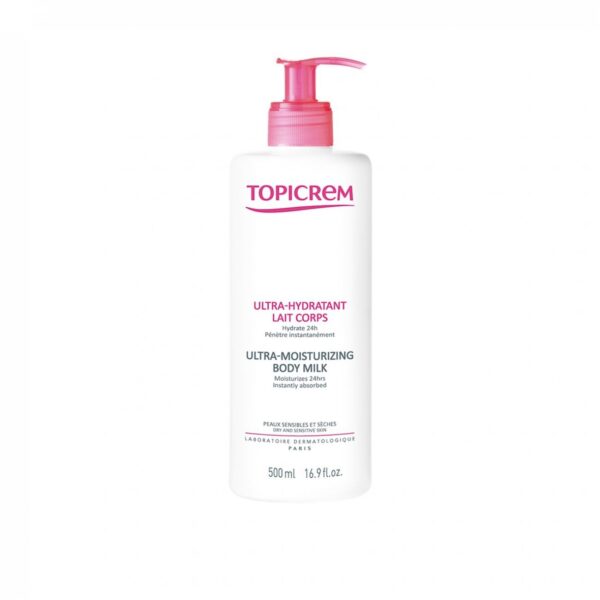 Topicrem Ultra-Moisturizing Body Milk 500ml