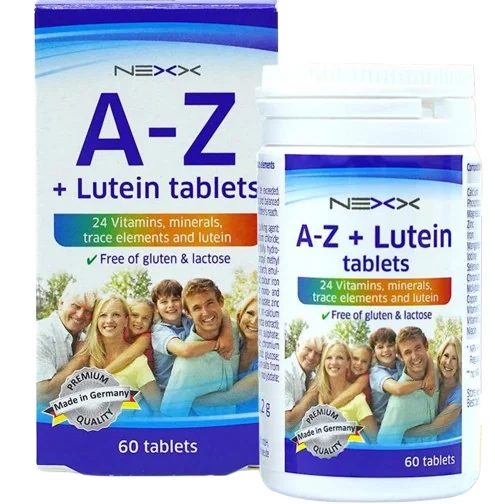 NEXX A-Z + Lutein 60 Tablets