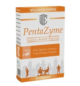 Wellness Empire Pentazyme 60 Capsules