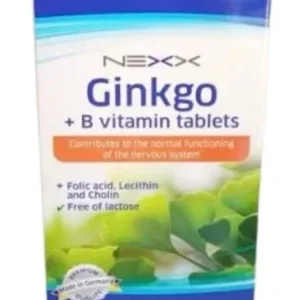 NEXX Ginkgo + B Vitamins 32 Tablets