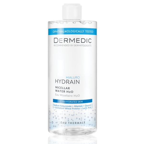 Dermedic Hydrain3 Hialuro Micellar Water H2O 500ml